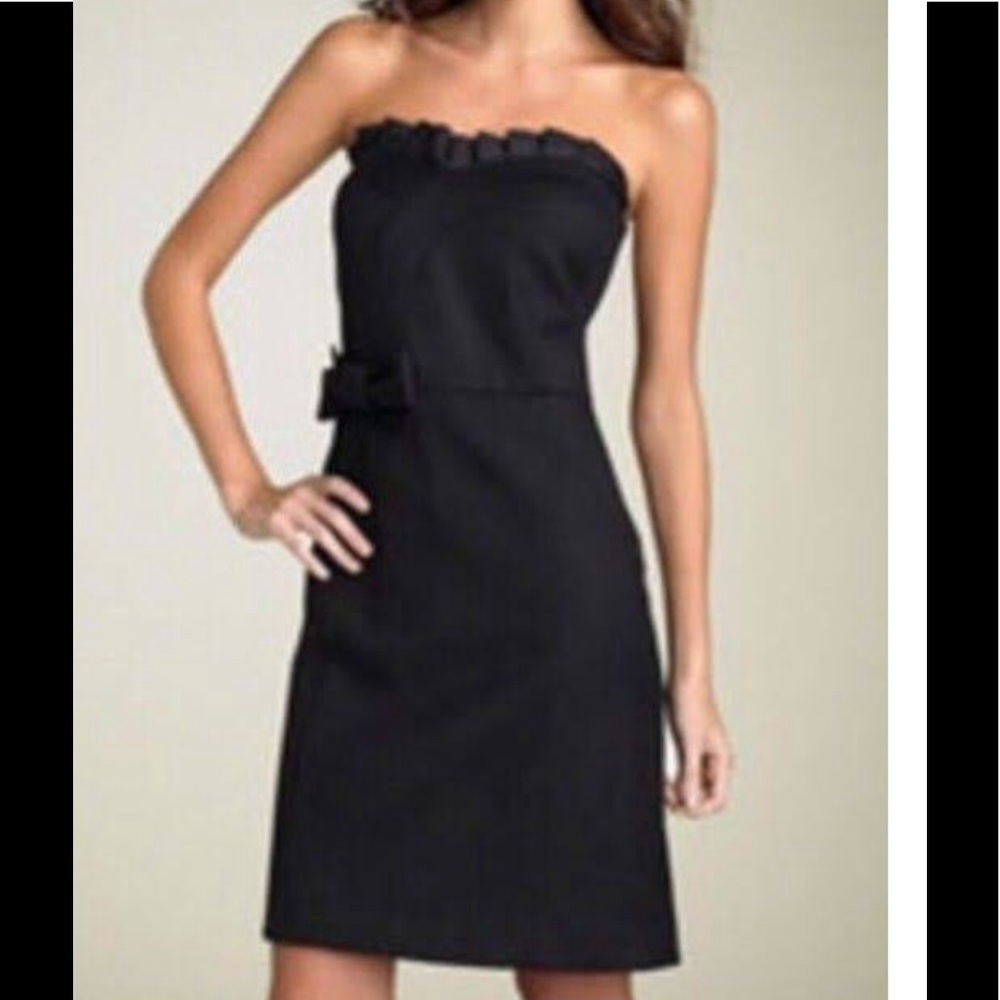 Black Juicy Couture Black Strapless Dress Size 0